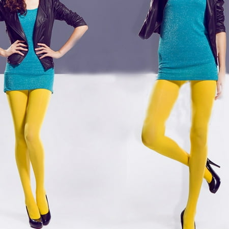 Taluosi Stockings Portable Tight Velvet High Waist Elastic Pantyhose for Party