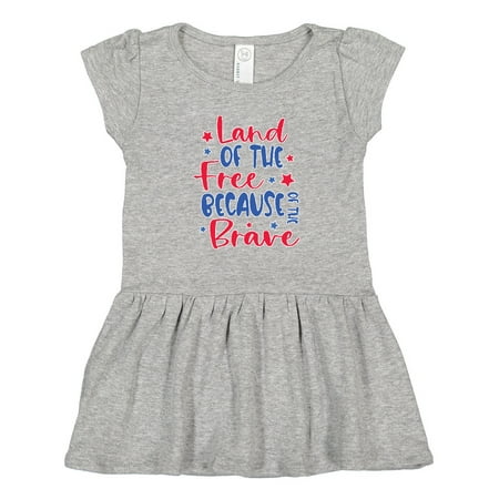 Inktastic Memorial Day Land of the Free Because of the Brave Gift Toddler Girl Dress
Inktastic Memorial Day Land of the Free Because of the Brave Gift Toddler Girl Dress