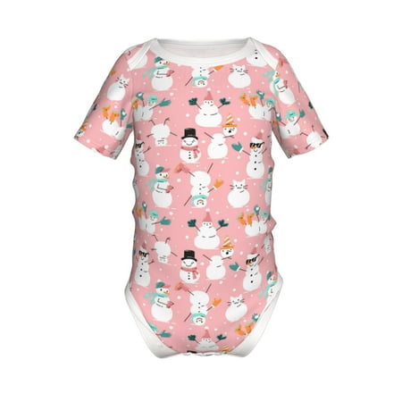 Gaeub Cute Pink Snowman Cat Print Infant Climbing Onesie Toddler Outfit Newborn Baby Bodysuit Baby Boy Girl Clothes -9M
Gaeub Cute Pink Snowman Cat Print Infant Climbing Onesie Toddler Outfit Newborn Baby Bodysuit Baby Boy Girl Clothes -9M