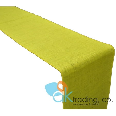 AK-Trading 12 x144 Inches Hessian Yellow Color Jute Burlap Table Runner - Yellow
AK-Trading 12 x144 Inches Hessian Yellow Color Jute Burlap Table Runner - Yellow