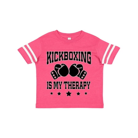 Inktastic Kickboxing is my Therapy Gift Gift Toddler Boy or Toddler Girl T-Shirt
Inktastic Kickboxing is my Therapy Gift Gift Toddler Boy or Toddler Girl T-Shirt