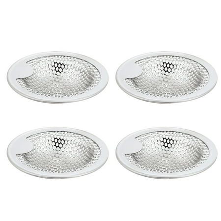 HOTYA 4Pcs Anti-clogging Kitchen Sink Drain Mesh Bathroom Fine Mesh Hair Catcher with Handle Perfect for most Sink Floor Drain
HOTYA 4Pcs Anti-clogging Kitchen Sink Drain Mesh Bathroom Fine Mesh Hair Catcher with Handle Perfect for most Sink Floor Drain