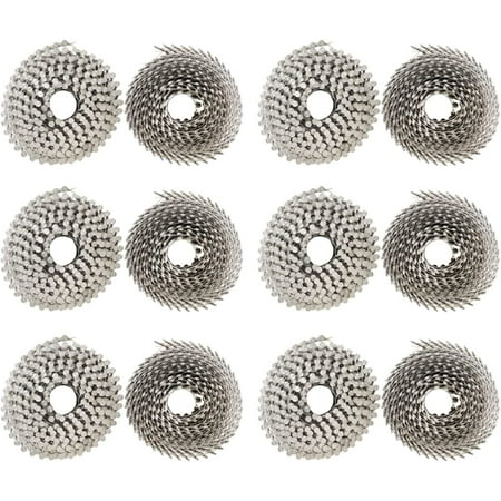 munirater 15 Degree Wire Coil 2-1/2” × .09” Ring Shank Stainless Steel Siding Nail 3600Pcs
munirater 15 Degree Wire Coil 2-1/2” × .09” Ring Shank Stainless Steel Siding Nail 3600Pcs