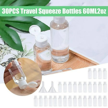 Tepsmf Funnelkitchen Gadgets 30Pcs Travel Plastic Squeezed Bottles 60Ml/2Oz With Flip Cap 2 Funnels Included
Tepsmf Funnelkitchen Gadgets 30Pcs Travel Plastic Squeezed Bottles 60Ml/2Oz With Flip Cap 2 Funnels Included