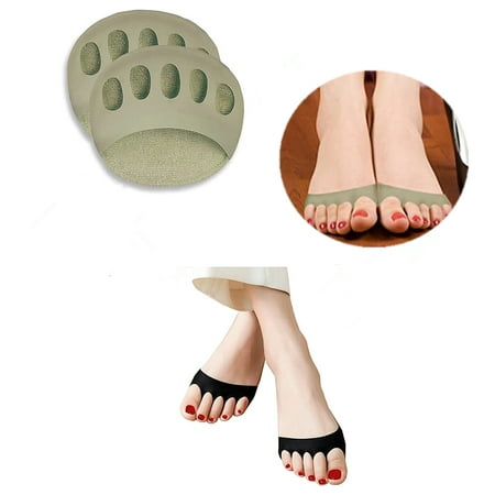 Tutuviw Foot Pads Toe Socks Sponge Cushion Non-Skid Invisible Women s Toeless Half Socks for High Heels Sandals Sling back (1 PCS Green)
Tutuviw Foot Pads Toe Socks Sponge Cushion Non-Skid Invisible Women s Toeless Half Socks for High Heels Sandals Sling back (1 PCS Green)