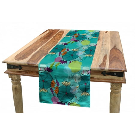 Botanical Table Runner Sketch Floral Bouquet Design Harmonised with Pastel Colored Uneven Spots Dining Room Kitchen Rectangular Runner 3 Sizes by Ambesonne
Botanical Table Runner Sketch Floral Bouquet Design Harmonised with Pastel Colored Uneven Spots Dining Room Kitchen Rectangular Runner 3 Sizes by Ambesonne