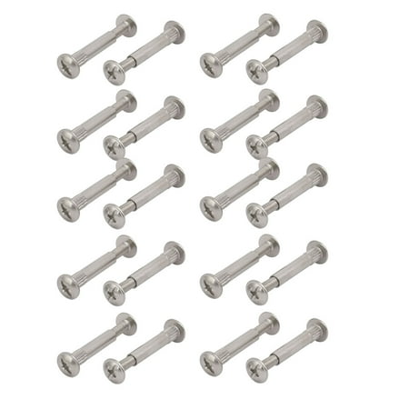 Unique Bargains M4x25mm Female Thread Carbon Steel Cupboard Cross Head Screw Post 20pcs
Unique Bargains M4x25mm Female Thread Carbon Steel Cupboard Cross Head Screw Post 20pcs