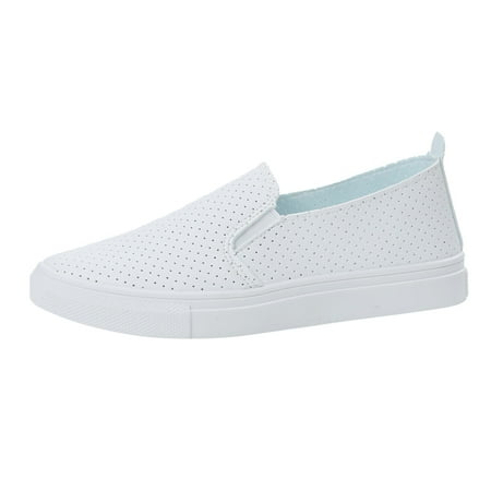 Women Walking Shoes Leisure Women s Four Seasons Artificial Leather Solid Color Non Slip Flat Round Toe Breathable Slip On Lazy Shoes casual shoes for Women PU White
Women Walking Shoes Leisure Women s Four Seasons Artificial Leather Solid Color Non Slip Flat Round Toe Breathable Slip On Lazy Shoes casual shoes for Women PU White