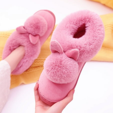 Fidelma Women s Slippers Rabbit s Ears Hyoma Women s Cotton Flat Heel Slippers Winter Snow Shoes Pink 36
Fidelma Women s Slippers Rabbit s Ears Hyoma Women s Cotton Flat Heel Slippers Winter Snow Shoes Pink 36