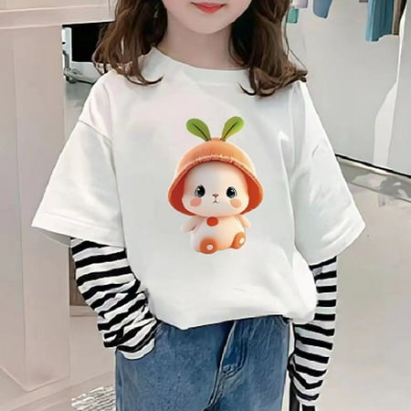 Favoffer kids Sweatshirt Stylish Children Stripe Rabbit Print Long Sleeve Sweatshirt - Loose Fashion Tops
Favoffer kids Sweatshirt Stylish Children Stripe Rabbit Print Long Sleeve Sweatshirt - Loose Fashion Tops