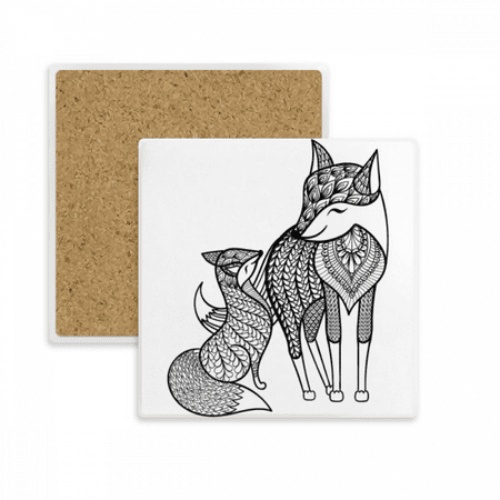 Paint Fox Friend Company Square Coaster Cup Mat Mug Subplate Holder Insulation Stone
Paint Fox Friend Company Square Coaster Cup Mat Mug Subplate Holder Insulation Stone