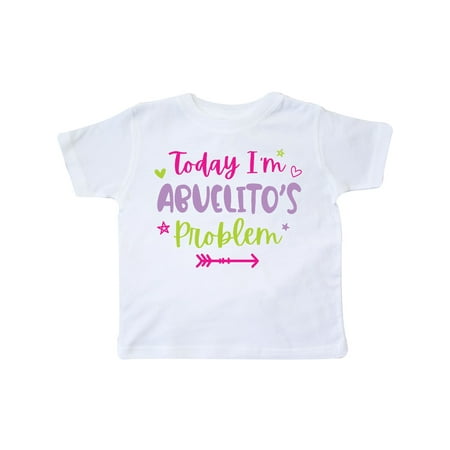 Inktastic Child Funny Today Im Abuelitos Problem Gift Toddler Toddler Girl T-Shirt
Inktastic Child Funny Today Im Abuelitos Problem Gift Toddler Toddler Girl T-Shirt