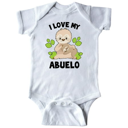 Inktastic Cute Sloth I Love My Abuelo with Green Leaves Gift Baby Boy or Baby Girl Bodysuit
Inktastic Cute Sloth I Love My Abuelo with Green Leaves Gift Baby Boy or Baby Girl Bodysuit