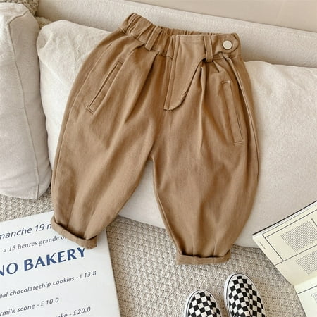 DancePeanut Fashion Autumn Casual Pants Korean Children Cotton Solid Casual Loose Trousers Toddler Pockets Loose Harem Pants Trousers
DancePeanut Fashion Autumn Casual Pants Korean Children Cotton Solid Casual Loose Trousers Toddler Pockets Loose Harem Pants Trousers