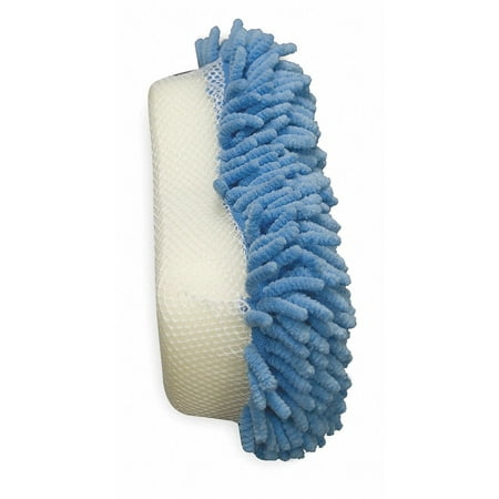 Tough Guy Sponge 9-1-2 L 5 W Chenille-Mesh Blue 2ZPE5 2ZPE5 ZO-G1237835
