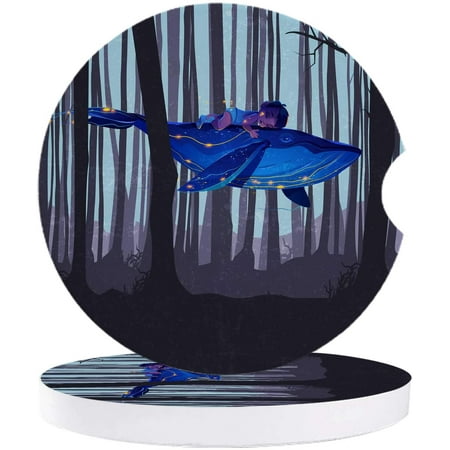 ZHANZZK Whale and Cute Boy in The Forest Set of 6 Car Coaster for Drinks Absorbent Ceramic Stone Coasters Cup Mat with Cork Base for Home Kitchen Room Coffee Table Bar Decor
ZHANZZK Whale and Cute Boy in The Forest Set of 6 Car Coaster for Drinks Absorbent Ceramic Stone Coasters Cup Mat with Cork Base for Home Kitchen Room Coffee Table Bar Decor