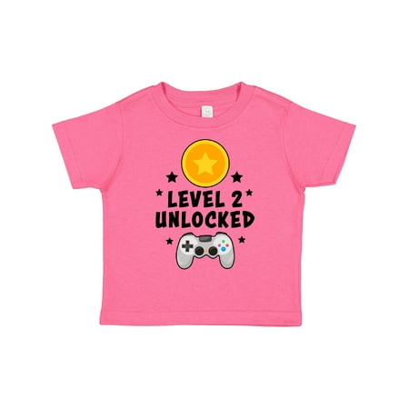 Inktastic Birthday Level 2 Unlocked with Coin and Stars Gift Toddler Boy or Toddler Girl T-Shirt
Inktastic Birthday Level 2 Unlocked with Coin and Stars Gift Toddler Boy or Toddler Girl T-Shirt