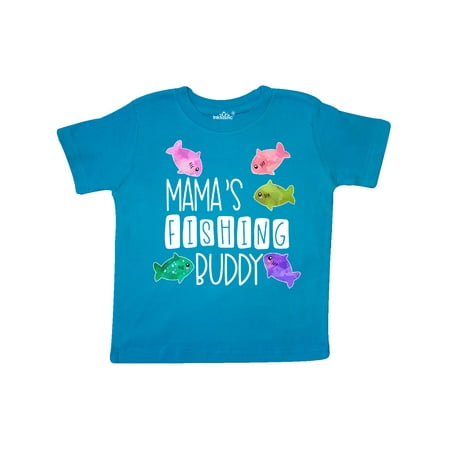 Inktastic Mama s Fishing Buddy with Colorful Fish Gift Toddler Boy or Toddler Girl T-Shirt
Inktastic Mama s Fishing Buddy with Colorful Fish Gift Toddler Boy or Toddler Girl T-Shirt