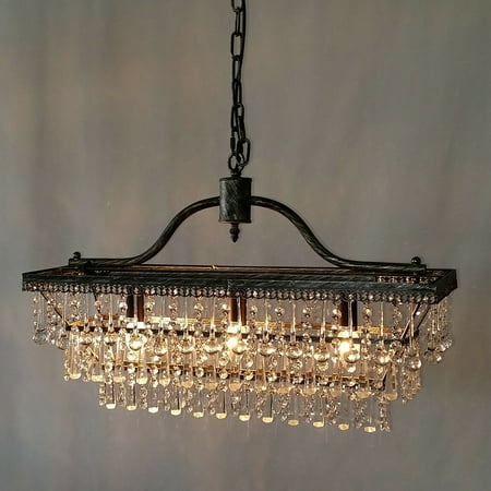 TFCFL Modern Luxury Crystal Chandelier Kitchen Hallway Pendant Light Adjustable Chain
TFCFL Modern Luxury Crystal Chandelier Kitchen Hallway Pendant Light Adjustable Chain