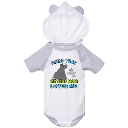 Inktastic Rhino That My Stepmom Loves Me with Cute Rhinos Gift Baby Boy or Baby Girl Bodysuit
Inktastic Rhino That My Stepmom Loves Me with Cute Rhinos Gift Baby Boy or Baby Girl Bodysuit