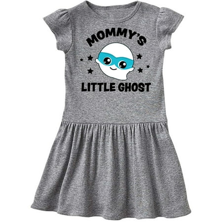 Inktastic Cute Mommy s Little Ghost with Stars Gift Toddler Girl Dress