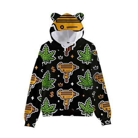THE WILD General Children s Sweater St Patrick s Print Cute Cat Ear Hat Long Sleeve Sweater
THE WILD General Children s Sweater St Patrick s Print Cute Cat Ear Hat Long Sleeve Sweater