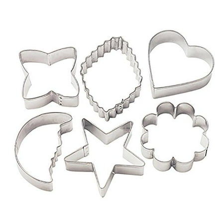 Wilton Cookie Cutter Set Basic Shapes 6 ct. 2308-1235