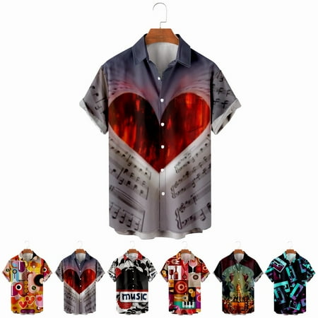 LANLIN Music Festival Youth Adult Casual Button Down Short Sleeve Polo Shirts Regular Cheap Bowling Shirts for Boys 5-14 Years
LANLIN Music Festival Youth Adult Casual Button Down Short Sleeve Polo Shirts Regular Cheap Bowling Shirts for Boys 5-14 Years