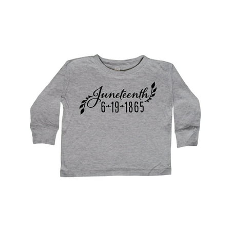Inktastic Juneteenth 6-19-1865 Gift Toddler Boy or Toddler Girl Long Sleeve T-Shirt
Inktastic Juneteenth 6-19-1865 Gift Toddler Boy or Toddler Girl Long Sleeve T-Shirt