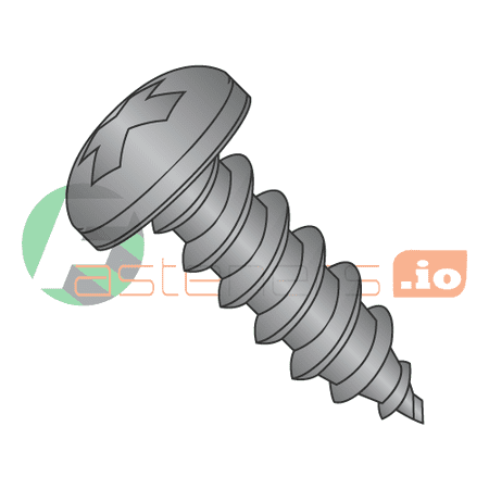 #4 x 1/2 Type AB Self-Tapping Screws / Phillips / Pan Head / Steel / Black Zinc (Quantity: 10 000 pcs)
#4 x 1/2 Type AB Self-Tapping Screws / Phillips / Pan Head / Steel / Black Zinc (Quantity: 10 000 pcs)