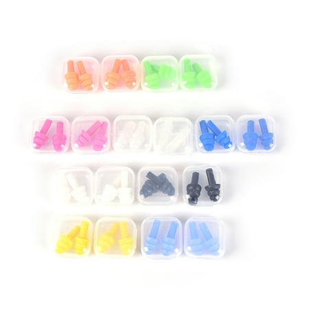 TruPeony 4Pairs Soft Silicone Ear Plugs Anti Noise Hearing Protection Earplugs With Box
TruPeony 4Pairs Soft Silicone Ear Plugs Anti Noise Hearing Protection Earplugs With Box
