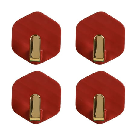 LYU 4Pcs Hanger Hook Wall-mounted Self-adhesive ABS Powerful Load Bearing Wall Hook Household Supplies
LYU 4Pcs Hanger Hook Wall-mounted Self-adhesive ABS Powerful Load Bearing Wall Hook Household Supplies