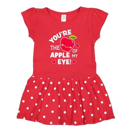 Inktastic Youre the Apple of My Eye Valentine Pun with Cute Apple Gift Baby Girl Dress
Inktastic Youre the Apple of My Eye Valentine Pun with Cute Apple Gift Baby Girl Dress