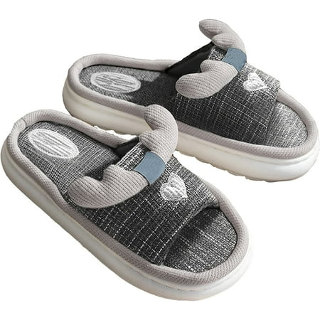 CoCopeanut Women s Slippers Cute Elk Slippers Animal Slippers Linen Slippers Open Toe Home Slippers Spring and Autumn Slippers
CoCopeanut Women s Slippers Cute Elk Slippers Animal Slippers Linen Slippers Open Toe Home Slippers Spring and Autumn Slippers