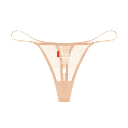 nsendm Women Print Sexy Embroidered Mesh Sheer Thong Panties T Pants Low Waist Plus Size Underwear Womens Silk Bikini Panties Underpants Beige Medium
nsendm Women Print Sexy Embroidered Mesh Sheer Thong Panties T Pants Low Waist Plus Size Underwear Womens Silk Bikini Panties Underpants Beige Medium