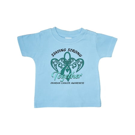Inktastic Ovarian Cancer Awareness Staying Strong Together Gift Baby Boy or Baby Girl T-Shirt
Inktastic Ovarian Cancer Awareness Staying Strong Together Gift Baby Boy or Baby Girl T-Shirt