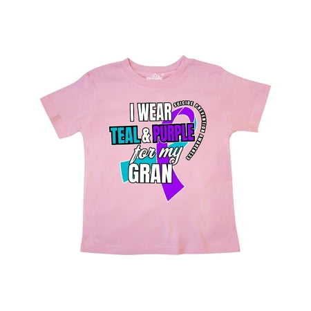 Inktastic Suicide Prevention I Wear Teal and Purple for My Gran Gift Toddler Boy or Toddler Girl T-Shirt
Inktastic Suicide Prevention I Wear Teal and Purple for My Gran Gift Toddler Boy or Toddler Girl T-Shirt
