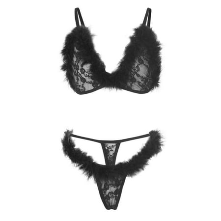 Tosmy Lingerie For Women Womens Bandage Lace Romper Elastic Top Panties Set Hollow Out Cage Bra Bodysuit 
Tosmy Lingerie For Women Womens Bandage Lace Romper Elastic Top Panties Set Hollow Out Cage Bra Bodysuit