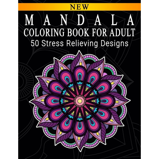 Mandala Coloring Book For Adult: Adult Coloring Book: Meditation Designs, Stress Relieving Mandala Designs: Coloring Book For Adults (Paperback)