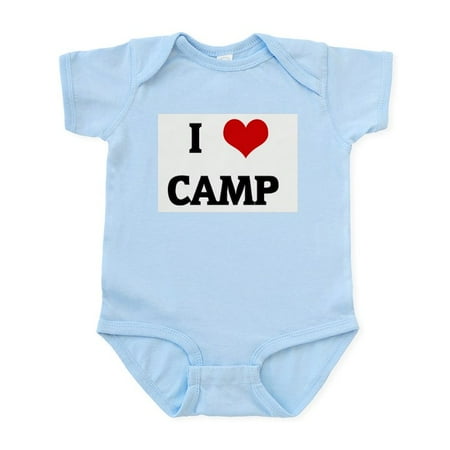 CafePress - I Love CAMP Infant Bodysuit - Baby Light Bodysuit Size Newborn - 24 Months
CafePress - I Love CAMP Infant Bodysuit - Baby Light Bodysuit Size Newborn - 24 Months