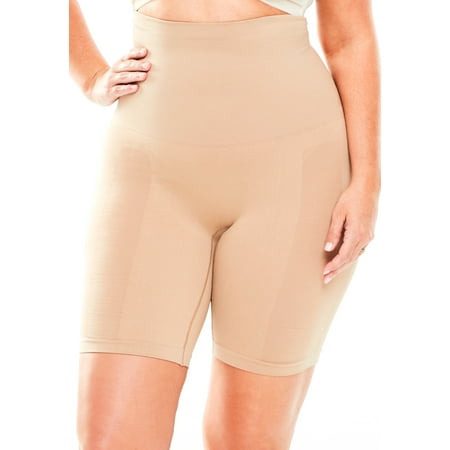 Secret Solutions Women s Plus Size Instant Shaper Medium Control Seamless Thigh Shaper Body Shaper
Secret Solutions Women s Plus Size Instant Shaper Medium Control Seamless Thigh Shaper Body Shaper