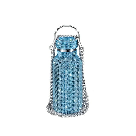 Jocestyle Diamond Vacuum Flasks with Chain Thermal Cups Drinking Bottles (350ml Blue)
Jocestyle Diamond Vacuum Flasks with Chain Thermal Cups Drinking Bottles (350ml Blue)