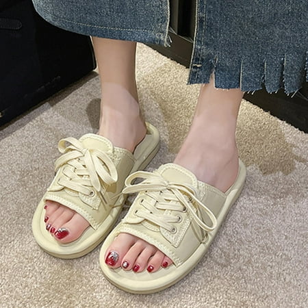 Aufmer Clearance Sandals for Women Ladies Summer Sandals Casual Fashion Lace-Up Platform Slippers
Aufmer Clearance Sandals for Women Ladies Summer Sandals Casual Fashion Lace-Up Platform Slippers