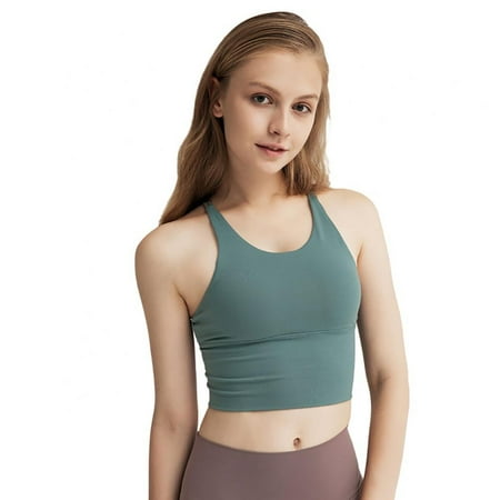Dragonus Strappy Sports Bras Criss Cross Bra Sexy Back Push Up Yoga Padded Bralette for Women
Dragonus Strappy Sports Bras Criss Cross Bra Sexy Back Push Up Yoga Padded Bralette for Women