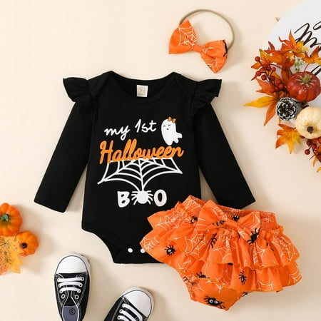 Girls Long Sleeve Letter Prints Romper Bodysuits Bowknot Ruffles Shorts Headbands Outfits
Girls Long Sleeve Letter Prints Romper Bodysuits Bowknot Ruffles Shorts Headbands Outfits