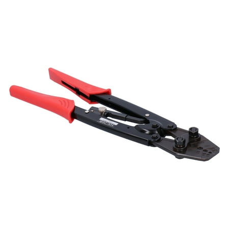 Ratchet Terminal Crimper AWG10-4 Terminal Crimper With Ergonomic Design For Connecting Insulated Terminals
Ratchet Terminal Crimper AWG10-4 Terminal Crimper With Ergonomic Design For Connecting Insulated Terminals