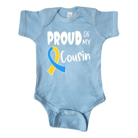 Inktastic Proud of my Cousin Down Syndrome Awareness Gift Baby Boy or Baby Girl Bodysuit
Inktastic Proud of my Cousin Down Syndrome Awareness Gift Baby Boy or Baby Girl Bodysuit