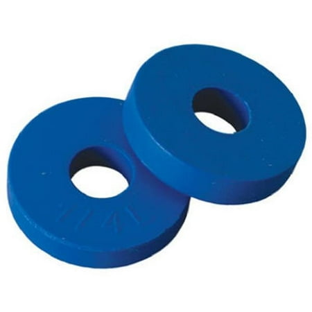 SC2109 K100 .25L Flat Faucet Washer Tube Blue - 100 Pack