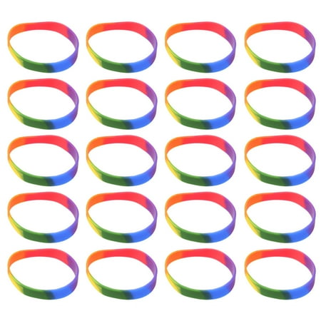 10pcs Silicone Bangle Rainbow Color Bracelet Homosexual Bracelet Fashion Unique Wristband
10pcs Silicone Bangle Rainbow Color Bracelet Homosexual Bracelet Fashion Unique Wristband