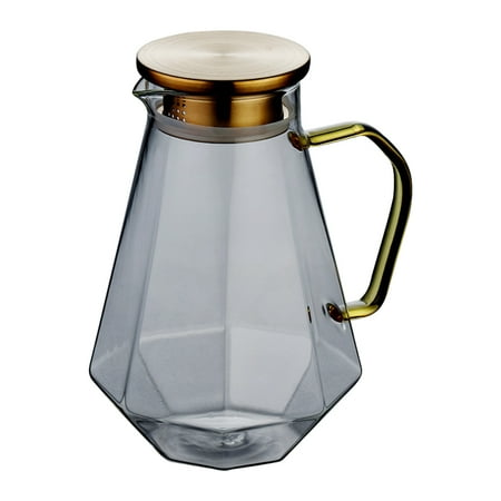 Clear Glass Pitcher Summer Water Pitcher Glass Water Pot Cooling Tea Pitcher Juice Pitcher
Clear Glass Pitcher Summer Water Pitcher Glass Water Pot Cooling Tea Pitcher Juice Pitcher